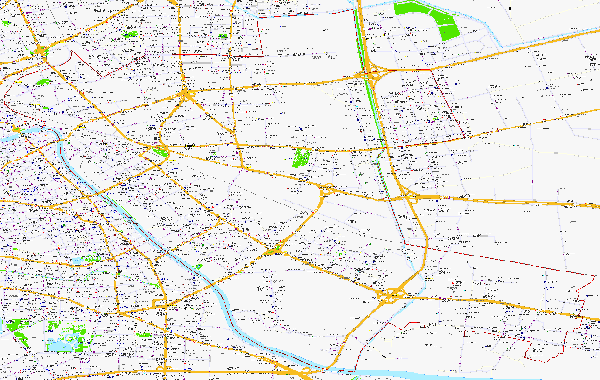 天津市河东区地图