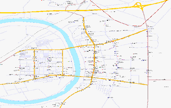 天津市汉沽地图